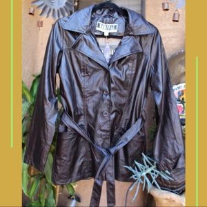 Vintage Rampage faux leather coat